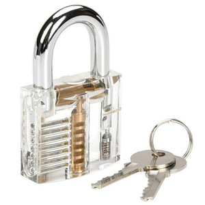 Outils d'entraînement bon marché, <span class=keywords><strong>cadenas</strong></span> <span class=keywords><strong>transparent</strong></span> pour la sécurité à domicile et au bureau - Product Image 6
