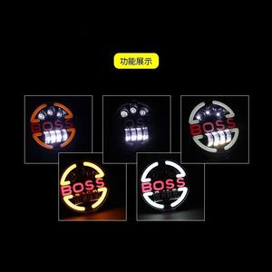 Faros LED Redondos de 7 Pulgadas Estilo BOSS de Alta Calidad, Adecuados para Automóviles y Motocicletas Modificadas - Product Image 5