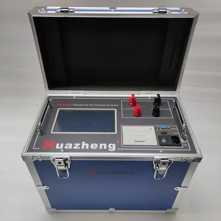 Huazheng 3 giai đoạn DC kháng Tester điện biến áp quanh co kháng thử nghiệm thiết bị trực tuyến DC kháng Meter