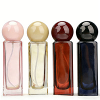 Vente en gros de flacons de parfum portables de luxe personnalisés et rechargeables en verre de 30 ml pour les soins de la peau