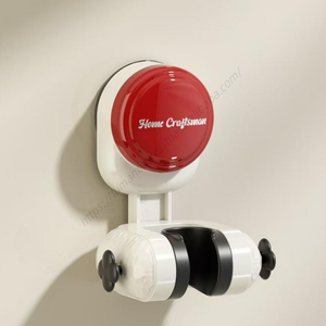 Soporte de ducha de plástico con ventosa, sin perforaciones, para el hogar, venta al por mayor, gran oferta - Product Image 1