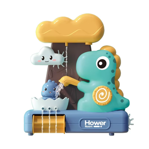 Pommeau de Douche Dinosaure BGL en ABS pour Bébé, <span class=keywords><strong>Jouet</strong></span> de Bain Musical Rotatif avec Ventouse, Jouets de Bain en Plastique pour Enfants de 2 à 13 Ans, Unisexe - Product Image 1