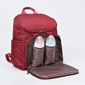 Nouveau design de couleur, style européen <span class=keywords><strong>et</strong></span> américain, <span class=keywords><strong>sac</strong></span> à <span class=keywords><strong>langer</strong></span> brodé de grande capacité avec <span class=keywords><strong>sac</strong></span> à <span class=keywords><strong>langer</strong></span> portable <span class=keywords><strong>et</strong></span> porte-bouteille isotherme - Product Image 3