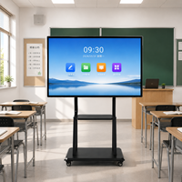 Écran tactile capacitif Android tout-en-un TouchWo 32 43 49 55 60 pouces, tableau d'affichage interactif pour l'enseignement et l'éducation