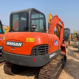 Used Doosan DH60-7 Mini Excavator with Isuzu Engine Motor & Pump 6000kg Machine Weight Original Korea Origin Shanghai China - Product Image 3