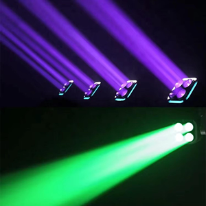 ไฟส่องเวทีแบบเคลื่อนที่ได้ รุ่นขายดี 4x60W <span class=keywords><strong>RGB</strong></span> LED ซูมได้ - Product Image 4