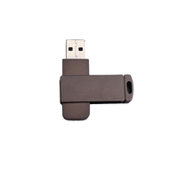 Unidad Flash USB de Metal de 1 GB, 2 GB, 4 GB, 8 GB, 16 GB, 32 GB, 64 GB, 128 GB, Unidad de Memoria de Alta Velocidad 3.0 2.0, Memoria USB OTG