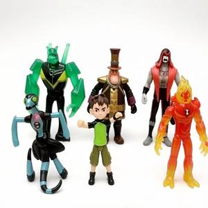Set di 9 <span class=keywords><strong>Action</strong></span> <span class=keywords><strong>Figure</strong></span> di Supereroi Personalizzate, Scatola Misteriosa con Mostri Alieni, Modellini di Personaggi dei Cartoni Animati Classici per Bambini - Product Image 5