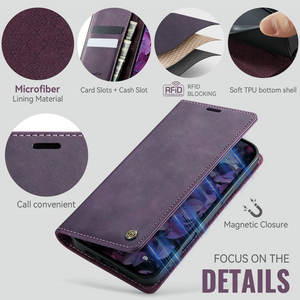 <span class=keywords><strong>CaseMe</strong></span>, nueva cartera de negocios, Funda de cuero PU para <span class=keywords><strong>iPhone</strong></span> 16 Plus 15 Pro Max, funda con tapa multifuncional para <span class=keywords><strong>iPhone</strong></span> 16 Plus 15 Pro - Product Image 4