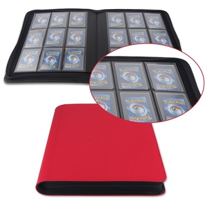 Encuadernación con Espiral Impermeable <span class=keywords><strong>de</strong></span> Alta Calidad con 252 Bolsillos para Archivador, Venta al Por Mayor |   Álbum con Cubierta <span class=keywords><strong>de</strong></span> PU <span class=keywords><strong>de</strong></span> 9 Bolsillos para Tarjetas MTG y TCG, Personalizable - Product Image 5