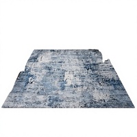 Tapis de couloir lavable style bohème abstrait, en fausse fourrure de cachemire douce, à poils courts, fin et antidérapant, pour couloir, cuisine, chambre