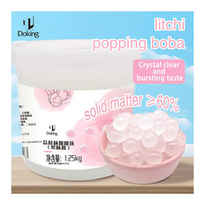 Bevande al Bubble Tea Doking con Perle di Litchi Fruttate - Product Image 2