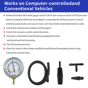 Kfz-Motor Kraftstoff pumpe Vakuum-Druckprüfgerät-Kit Vergaser-Druck leck prüfgerät für Diagnose werkzeuge - Product Image 4