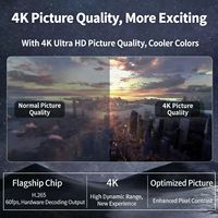 Decodificador Multifuncional Android 9 OTT + DVB-S2 de Cuatro Núcleos con Decodificación 4KP60 Ultra HD, Wi-Fi de Doble Banda y para