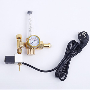 Válvula Solenoide Hidropónica 220V, Reductor de Presión de CO2 con Manómetro, Regulador de Argón para Uso en Invernaderos - Product Image 4