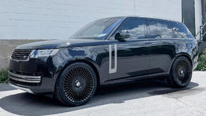 SY-02085 Hochwertige 18-24 Zoll Hyper-Schwarz Mehrspeichen Maßgefertigte Geschmiedete Felgen für Mercedes-Benz BMW Audi SUV 5X112 Alufelgen - Product Image 5