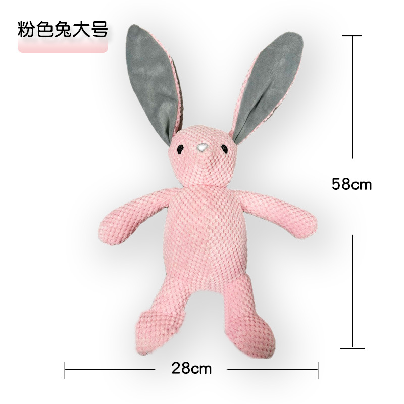 Grand lapin rose