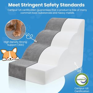 2024 escaliers <span class=keywords><strong>pour</strong></span> chiens Offre Spéciale durables de haute qualité 4 marches <span class=keywords><strong>pour</strong></span> chiens étapes de tendance personnalisées <span class=keywords><strong>pour</strong></span> petit <span class=keywords><strong>chien</strong></span> - Product Image 5