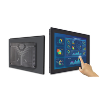 Nuevo J6412 Industrial Panel Pc 13,3 pulgadas impermeable Tablet PC Win10/11 Pro Linux 1366*768 resolución todo en un ordenador