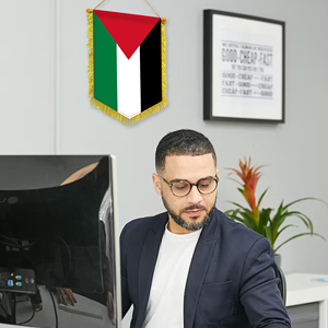 Mini 20x30cm Pennant Car Flags Palestine Wall Decor Display Accessories <b>Small</b> Ornaments for Hanging - Product Image 2