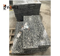 Kunden spezifische natürliche China Spray White Granite Treppen Stufen Stufen Sea Wave White Granite Großhandel Preiser höhung der Treppenstufen