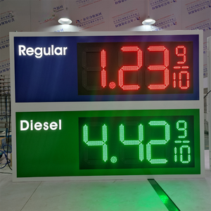 Affichage LED numérique des prix du gaz de 24 pouces, signalisation LED des prix du gaz avec télécommande - Product Image 1
