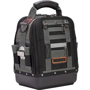 Özel Logo alet çantaları ağır elektrikçi taşınabilir naylon kumaş alet çantaları sırt çantası