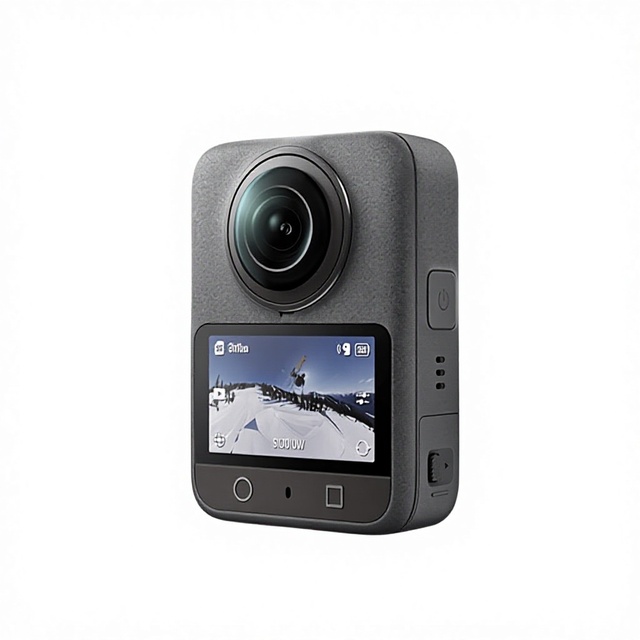For Osmo 360 Panoramic Sports Camera 8K HD CMOS Sensor IPX8 Waterproof Anti-Shake Motorcycle Riding Outdoor Vlog