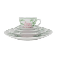 Service de table en porcelaine de haute qualité, peint à la main, lavable en machine, avec tasse à café, RZKR75-G-6-8-10inch-RZKR76-CD