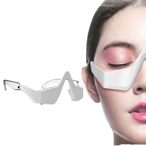 Lunettes de thérapie microcourante sans fil portables pour le soin des yeux, anti-rides, équipement de massage oculaire à lumière rouge, recharge USB, anti-âge - Product Image 2