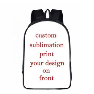 Low MOQ All Over Custom Print <b>Backpack</b> Logo <b>Kids</b> Book Bag Children Student School Bags Customized Design Custom Printed <b>Backpack</b> - Product Image 3