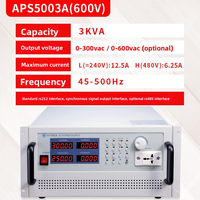Alimentation programmable à conversion de fréquence AC IVYTECH APS5000A/APS5001/5002A/5003A/5005A
