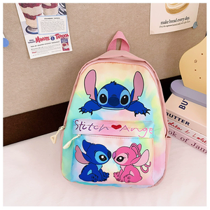 Ba lô đi học trẻ em Stitch Angel hoạt hình dễ thương, nhẹ, chống thấm nước, dung tích lớn, chất liệu nylon - Product Image 5