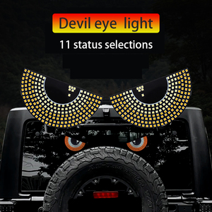 Popular Car <b>Led</b> <b>Light</b> Eyes Car Windshield <b>LED</b> Screen Demon Eyes <b>Light</b> Auto Accessories - Product Image 4