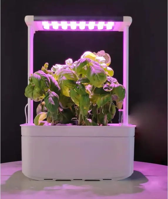 Wholesale high quality water pump herb led grow light hydroponics grow kit large flower pots