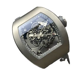 Montre automatique pour homme de haute qualité personnalisée, boîtier en alliage de titane, montre mécanique, bracelet en tissu ou en cuir - Product Image 2