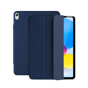 เคสแท็บเล็ตแบบพับสามทบ,เคสอัจฉริยะสำหรับ <span class=keywords><strong>iPad</strong></span> 10 <span class=keywords><strong>Air</strong></span> 45 10.9 Pro11ฝาครอบอัจฉริยะพร้อม TPU นุ่มปลุกตื่นมหัศจรรย์ - Product Image 4