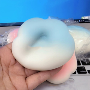 NEW Super Soft Sticky Cloud-shaped PU Slow Rebound <b>Squishy</b> Toy-7cm Stress Relief Gift for Kids Adults Decompression Toy - Product Image 2