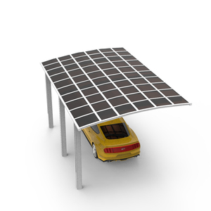 Refugio de estacionamiento de coche con marco de metal, base de policarbonato cantilever, garaje, gran oferta - Product Image 1