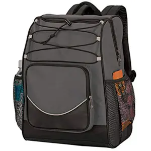 Camping Aluminum Foil Thermal Insulation Nylon <b>Cooler</b> Bag <b>Backpack</b> <b>for</b> Food Custom Travel Waterproof Insulated <b>Backpack</b> <b>Cooler</b> - Product Image 1