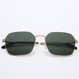 Luxury Brand Designer Sunglasses Women Men Stainless Steel Square UV400 Protection Full Rim <strong>Dark</strong> <strong>Shades</strong> - Product Image 6