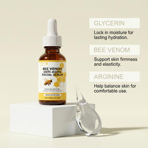 Bee Venom Facial Serum Gentle Care for <b>Face</b> Moisturizing Hydrating Anti-aging Shiny Refreshing Skincare for Men - Product Image 4