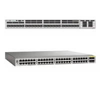 Switch Administrado Cisco Catalyst C9300X-24Y-A de 24 Puertos, Nuevo, con 4 Uplinks SFP de 4 Gigabit, SNMP, 1 Año de Garantía, Capacidad de 128 Gbps, Apilable