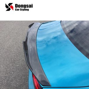 Becquet noir brillant en Fiber de carbone de Type PSM, aileron pour coffre arrière, <span class=keywords><strong>BMW</strong></span> série 4 F32 420i 435i <span class=keywords><strong>F82</strong></span> <span class=keywords><strong>M4</strong></span> CS <span class=keywords><strong>GTS</strong></span> 2013 + - Product Image 5