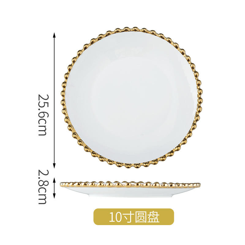 10" round plate
