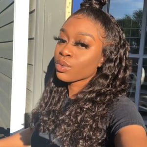 موضة جديدة الخام البوهيمي الة تجعيد لشعر الانسان نسج ، دوامة الة تجعيد لشعر الانسان النسيج ، deepwave <span class=keywords><strong>yuexiu</strong></span> الشعر سيدة الأولى الشعر - Product Image 5