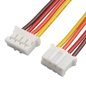 custom wire harness assembly JST ZH series 4p 5p 6p 7p 9p wire connector