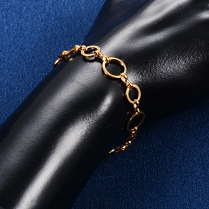 Pulsera Redonda de Acero Inoxidable de 10 mm, Cadena de Mano con Eslabones Circulares para Mujeres y Hombres, Brazalete Hecho a Mano, Tobillera, Joyería de Metal, Regalo - Product Image 3