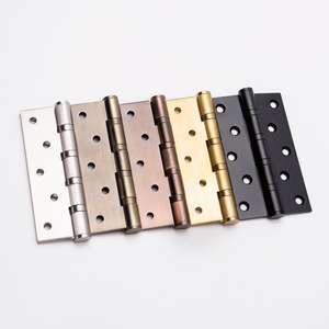 Bisagra de acero inoxidable para ventana abatible de 5 pulgadas con apertura de 180 grados y 5 orificios para herrajes de puertas, ventanas y armarios - Product Image 1