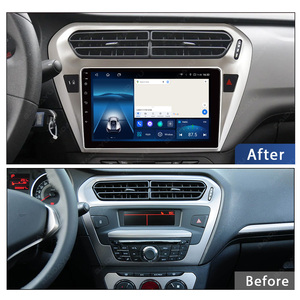 Universel 9 pouces Android tableau de bord GPS stéréo voiture pour lecteur DVD USB RGB activé pour <span class=keywords><strong>Peugeot</strong></span> 301/Citroen Elysee 2014 Auto Radio - Product Image 5